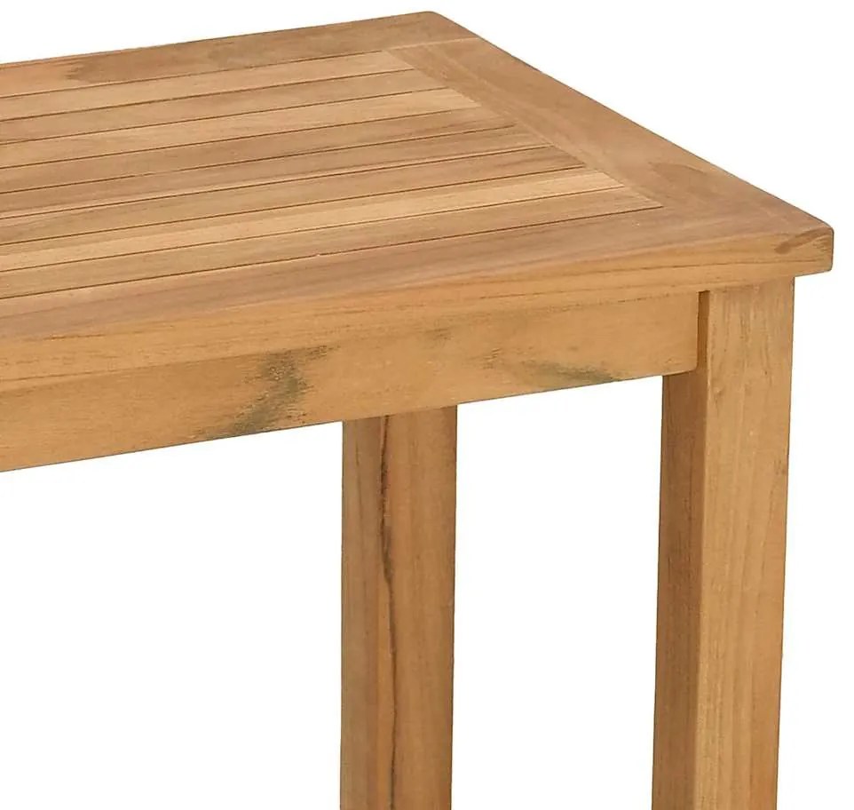Aparador Castanho 110 x 40 x 45 cm Madeira de teca sólida