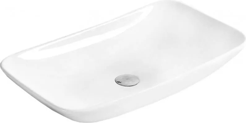 Mexen Nina lavatório de bancada 69 x 39 cm, branco - 21187000
