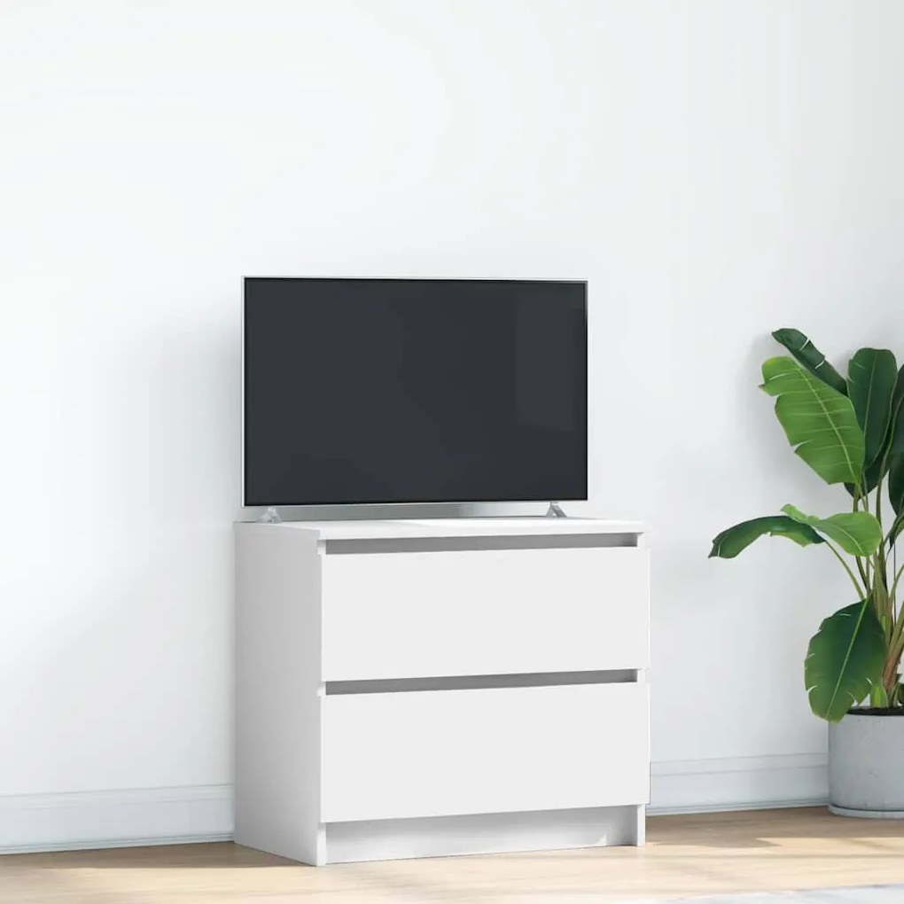 Móvel p/ TV 60x35x54 cm derivados de madeira branco