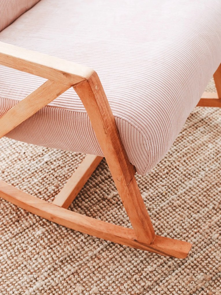 Cadeirão Nini – Rosa – 67x75x85 cm