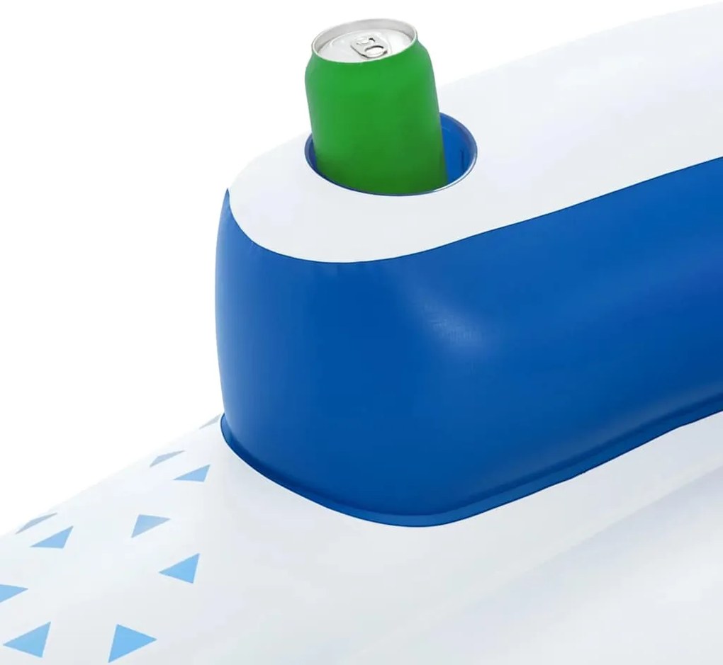 Espreguiçadeira flutuante Hydro-Force 183x97 cm azul