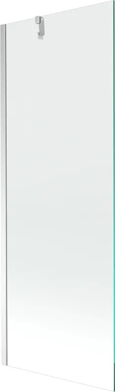 Mexen Next divisória de chuveiro de 1 painel 70 x 150 cm, transparente, cromado - 895-070-000-00-00-01