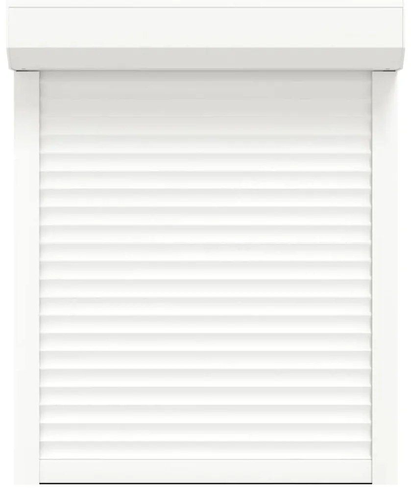 Persiana de enrolar em alumínio 80x100 cm branco