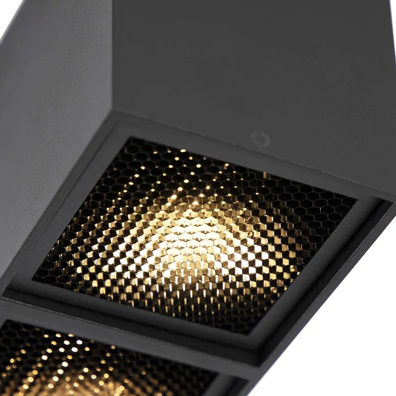 Projetores de design preto 2-luzes - Qubo Honey Design