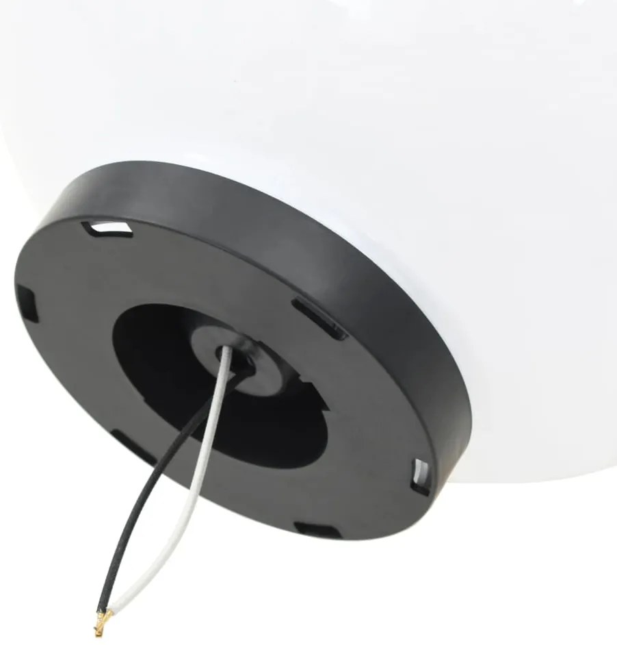 6 pcs conjunto de candeeiros esféricos LED 20/30/40 cm PMMA