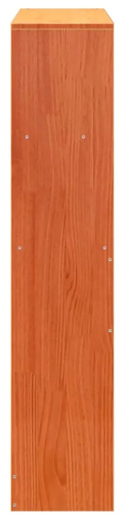 Cabeceira com arrumação 75 cm pinho maciço castanho-mel