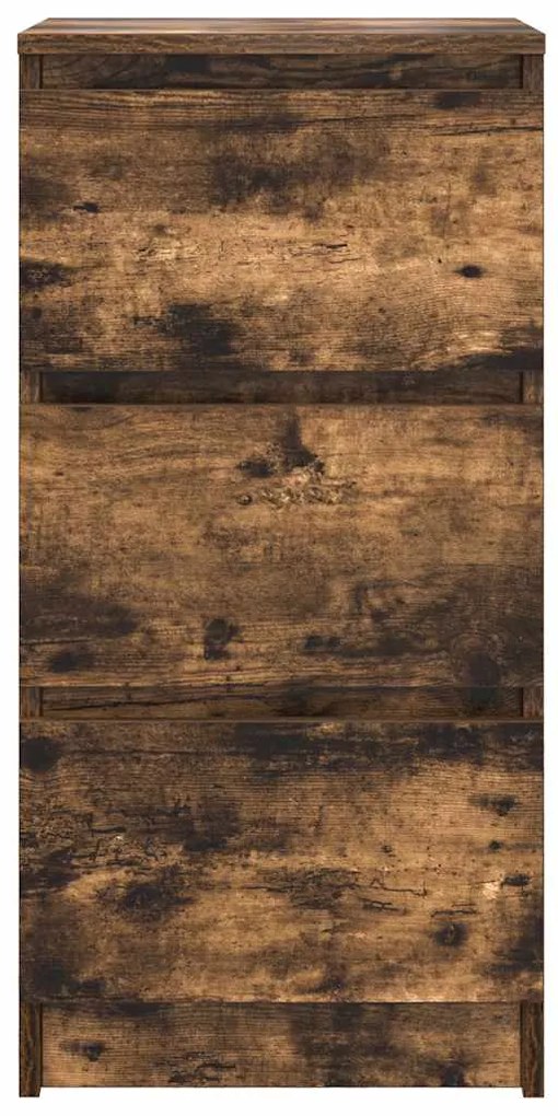 Aparador 37,5x35x76 cm derivados de madeira carvalho fumado