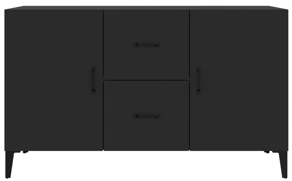 Aparador 100x36x60 cm derivados de madeira preto