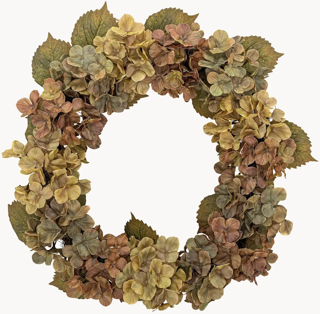 Coroa decorativa Hydrangea