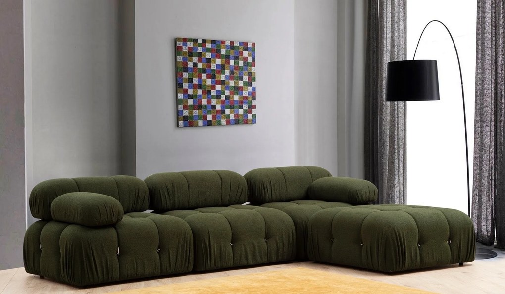 Sofá Individual Bubble – Verde – 95x95x75 cm