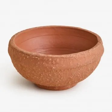 Cuenco Decorativo Em Terracota Agnon Ø20 Cm & Vermelho Sienna - Sklum