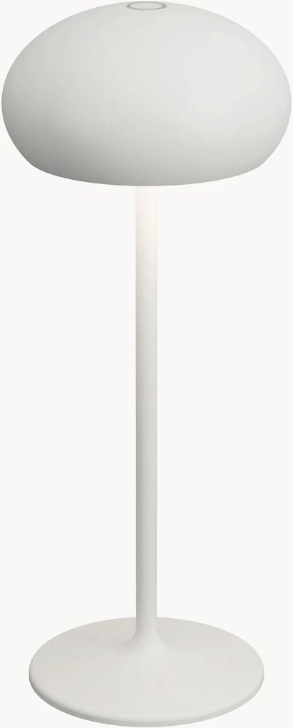 Candeeiro de mesa LED portátil e regulável para exterior Pebble