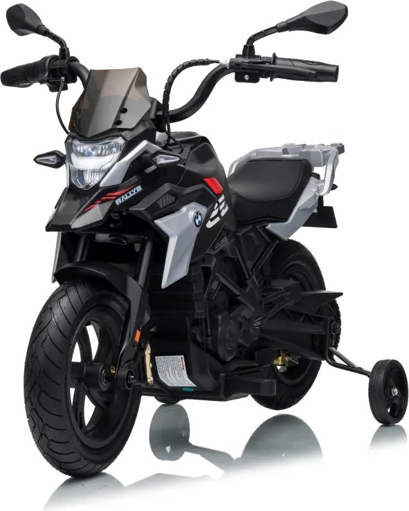 Mota eletrica para Crianças 2 a 5 anos 12V BMW G310GS Rodas EVA, Preta