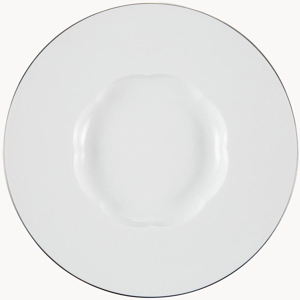 Pratos de sopa em porcelana Sonetto, conjunto de 6