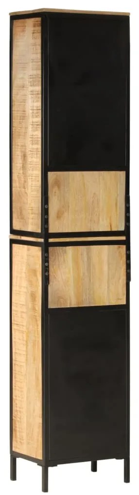 Armário p/ casa de banho 40x27x180 cm ferro e mangueira maciça