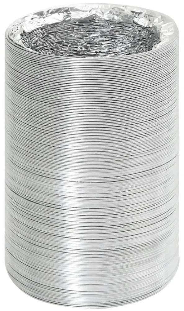 Conduta de ventilação 6 m Ø15 cm alumínio