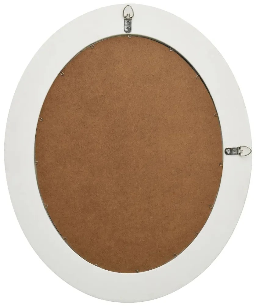 Espelho de parede estilo barroco 50x60 cm branco