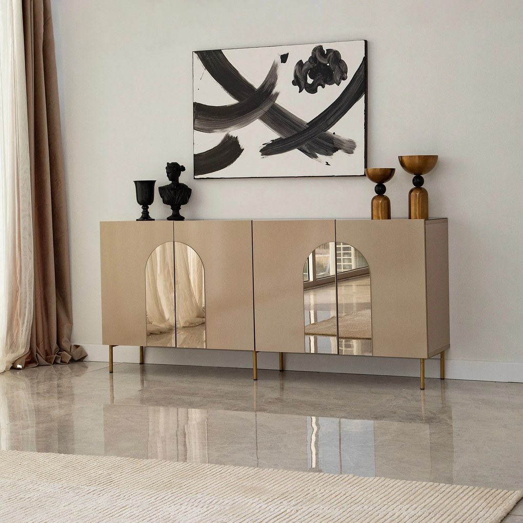 Console Rome – Bronze Gold – 180 cm x 80 cm x 40 cm