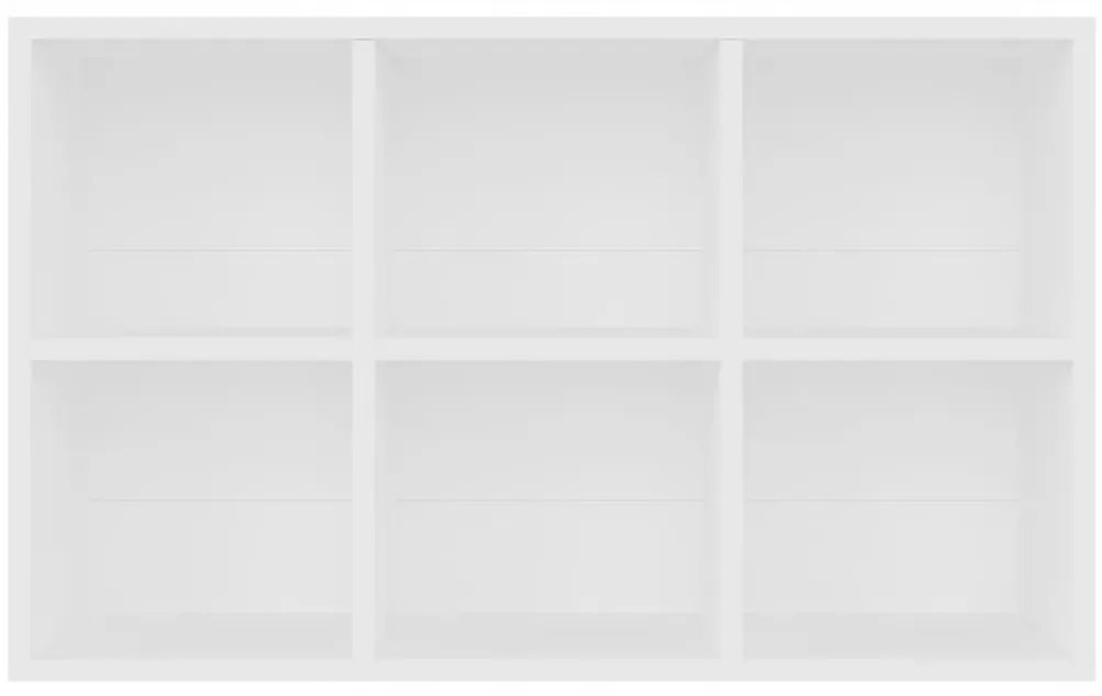 Estante/aparador 66x30x98 cm contraplacado branco