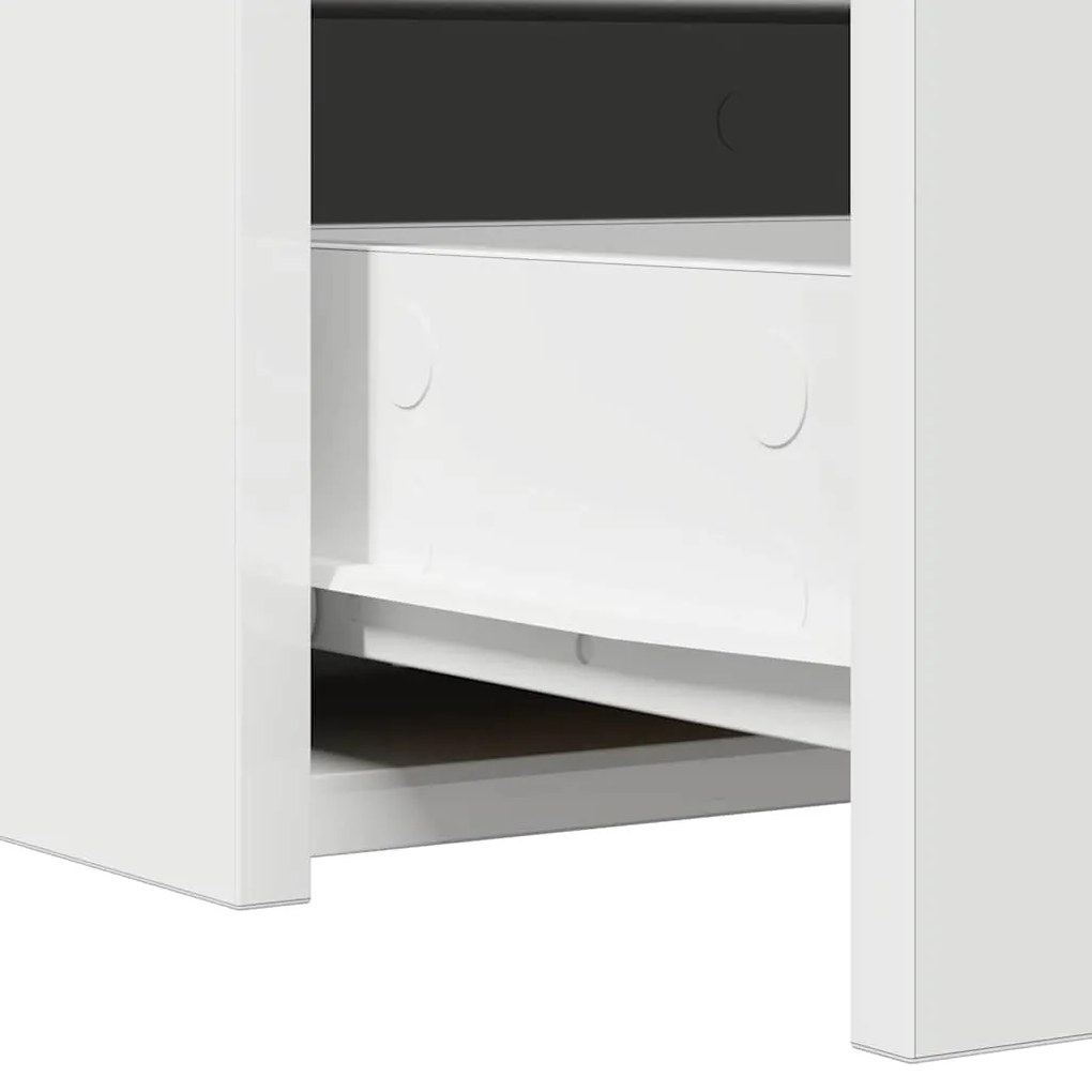 Mesa de Maquiagem Suspensa Branca 83x40x70 cm