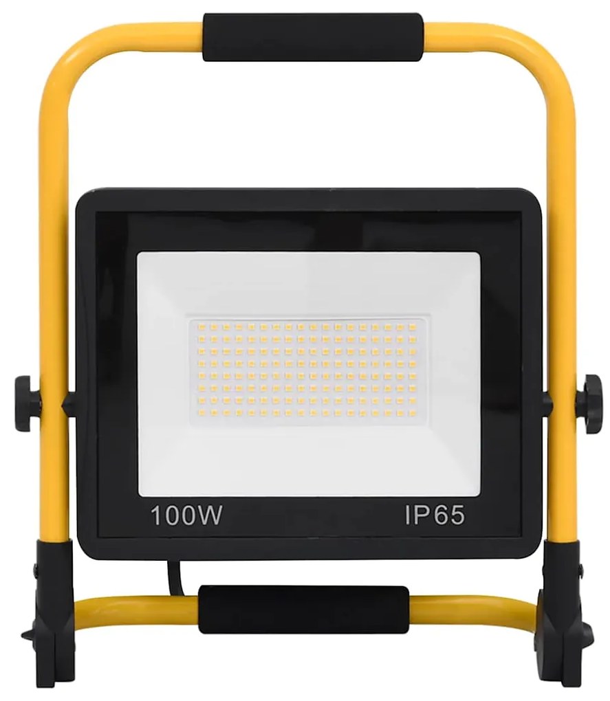 Projetor c/ iluminação LED e pega 100 W branco frio