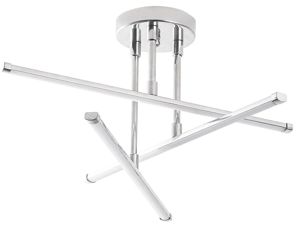 Candeeiro de Teto Ledflower – Chrome – 51 cm x 26 cm