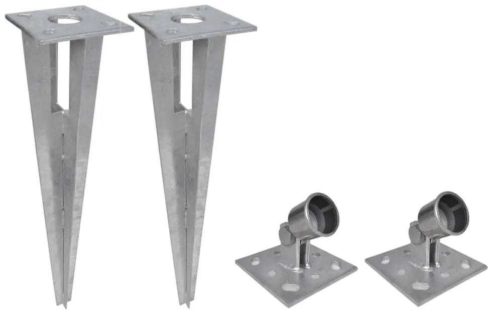 Cerca de arame com postes/espetos 15x1,5 m aço galvanizado