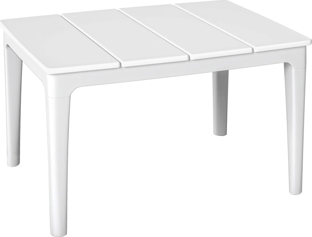 Outsunny Mesa de Centro para Jardim, 70 x 53 x 39 cm, Creme | Aosom Portugal
