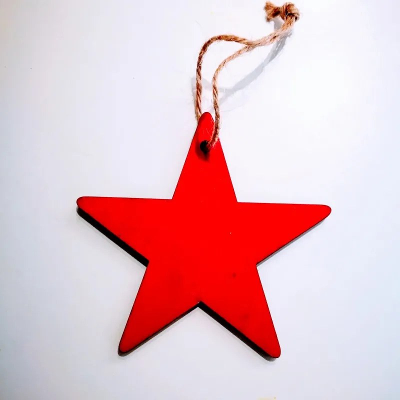 Pingente decorativo estrela