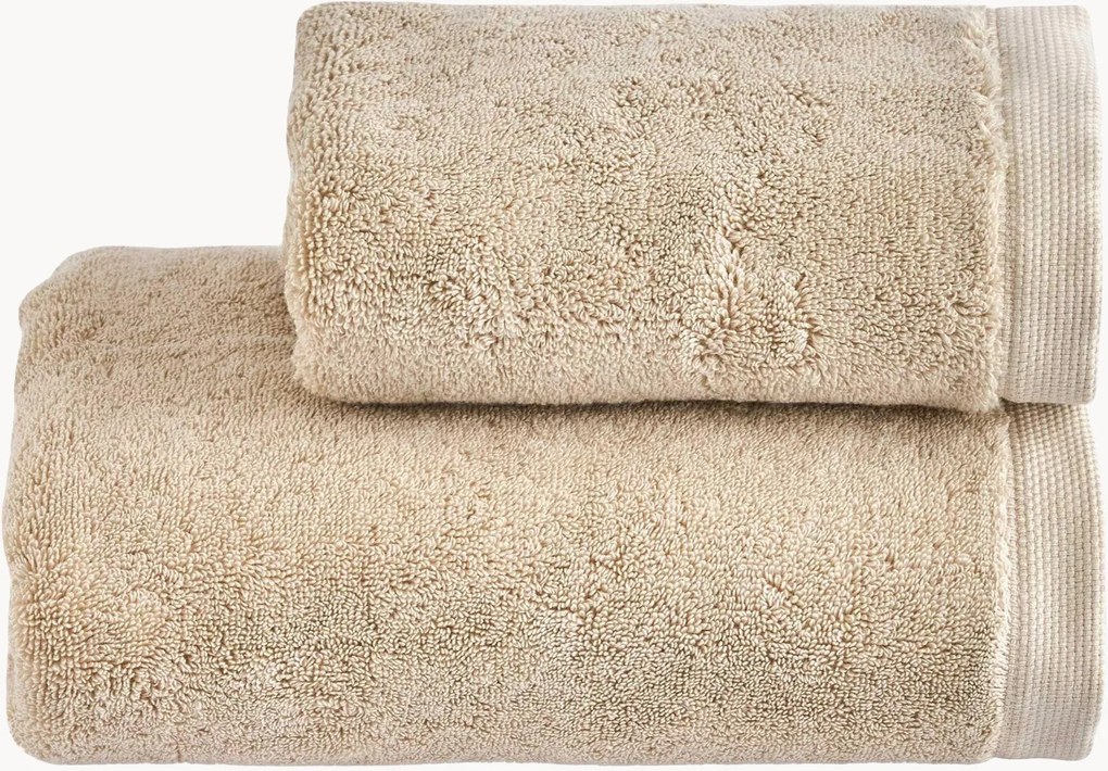 Toalhas em algodão felpudo Luxe, conjunto de 2