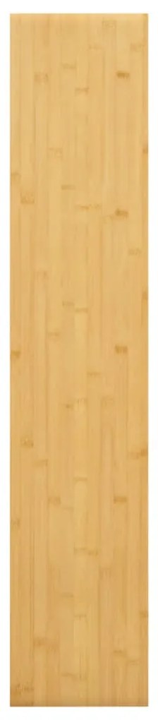 Prateleira de parede 100x20x1,5cm bambu