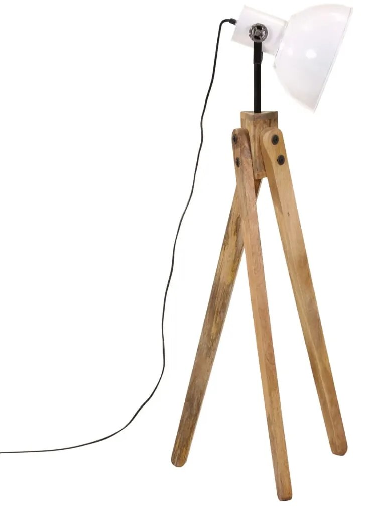 Candeeiro de pé 25 W 45x45x120 cm E27 branco