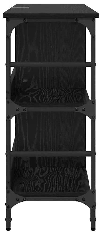 Buffet Preto 102 x 32 x 73.5 cm Madeira processada