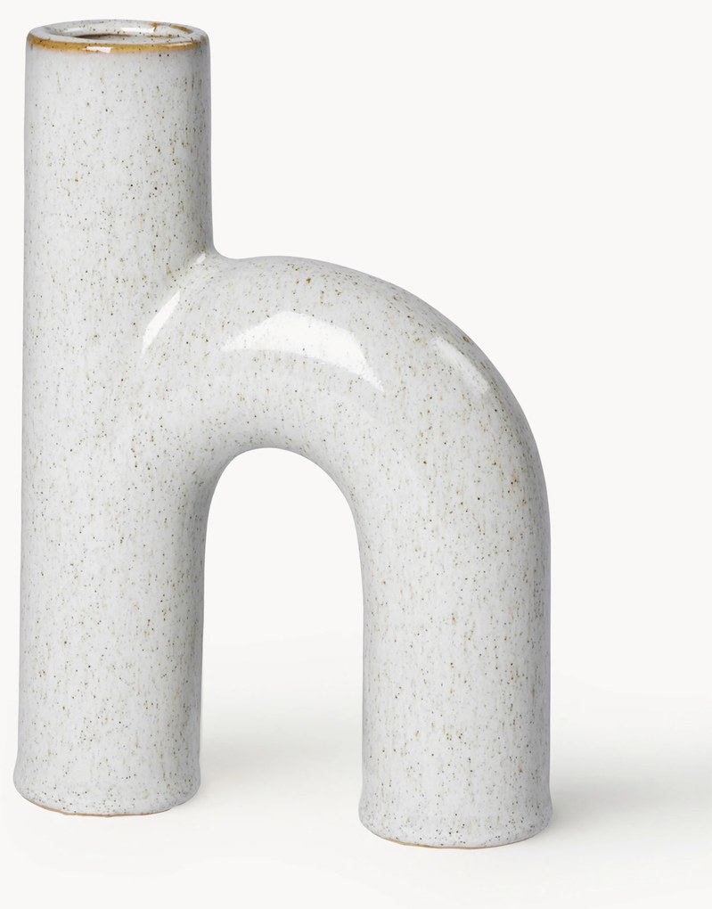 Jarra de design em cerâmica Hector, Alt 19 cm