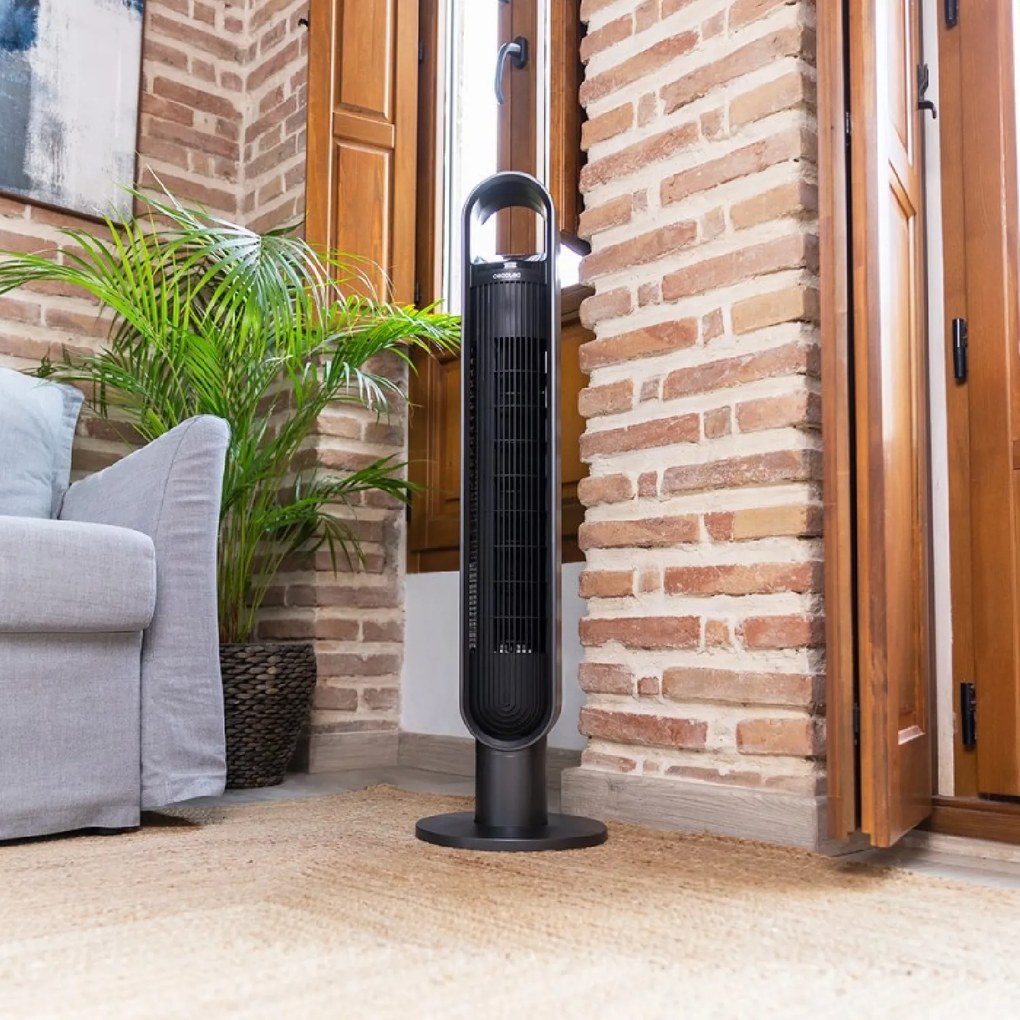Coluna de ar EnergySilence 9190 Skyline Ionic Connected 60 W e 40’’ com controlo por Wi-Fi e ionizador