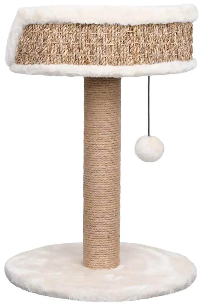 Árvore para gatos c/ postes arranhadores 49 cm erva marinha