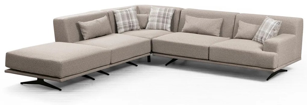 Sofá de Canto Bentley – Bege – 302 x 80 x 302 cm
