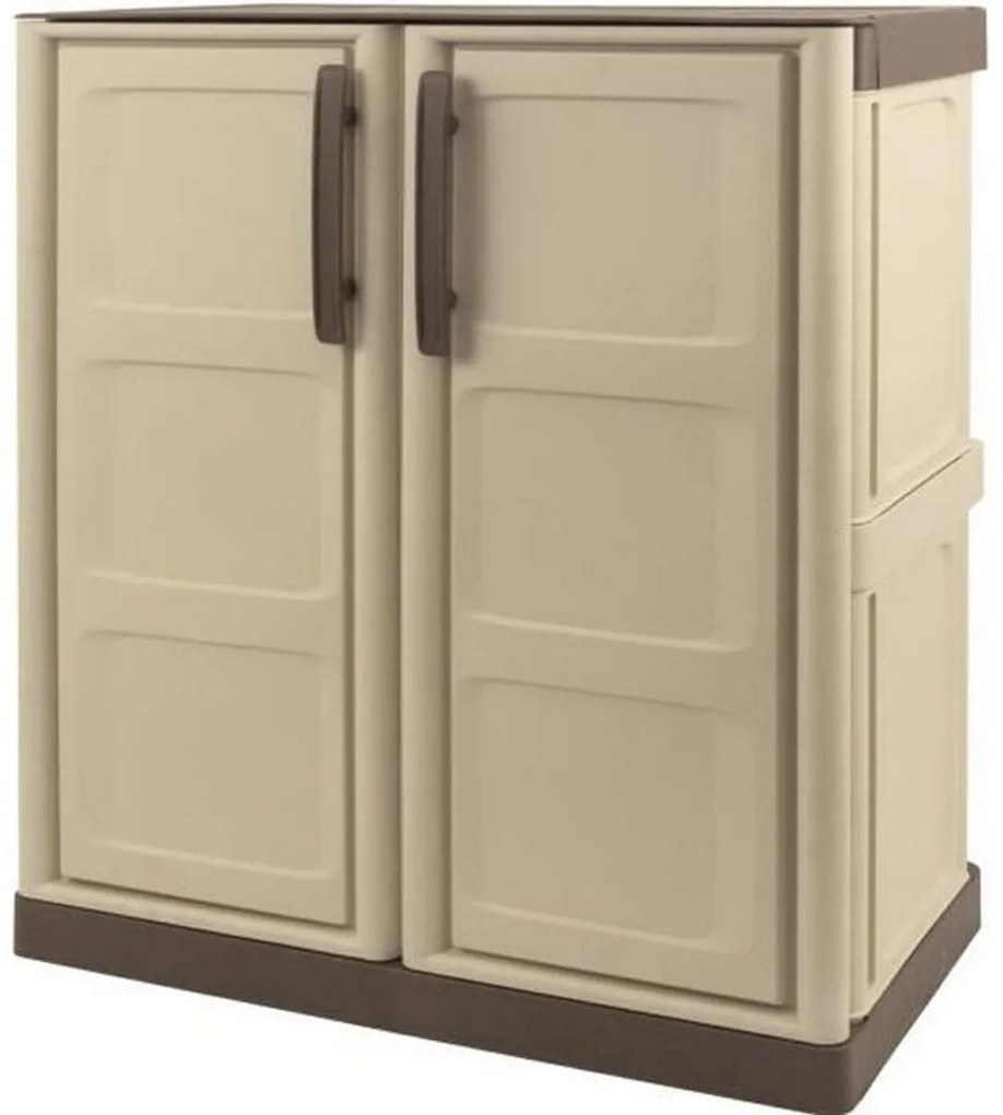 Armário TOOD Cinzento Bege Resina (70 x 39 x 85,5 cm)