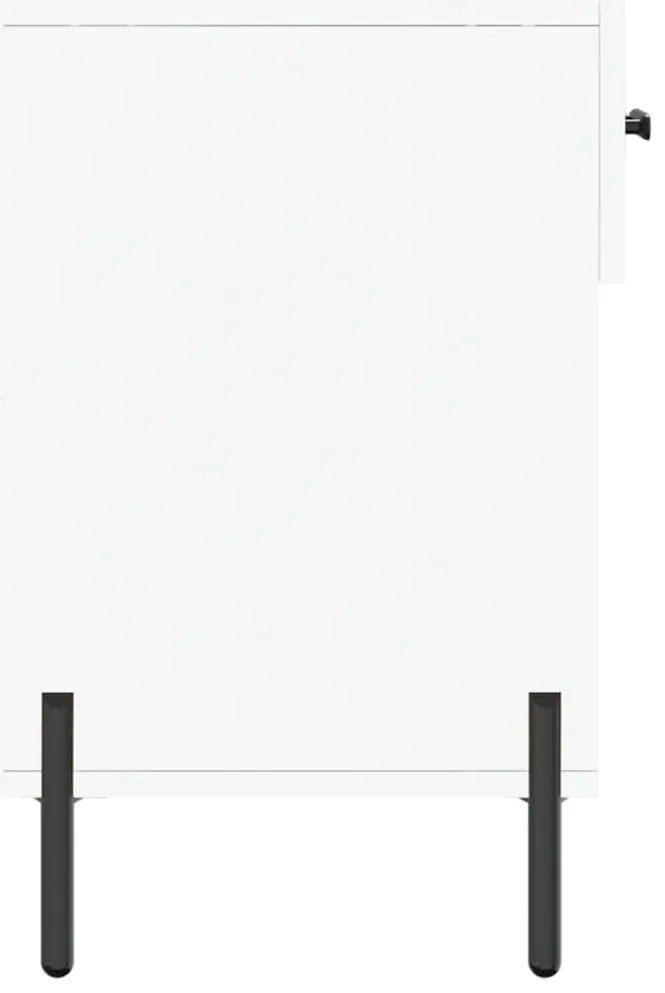 Banco sapateira 102x35x55 cm derivados de madeira branco