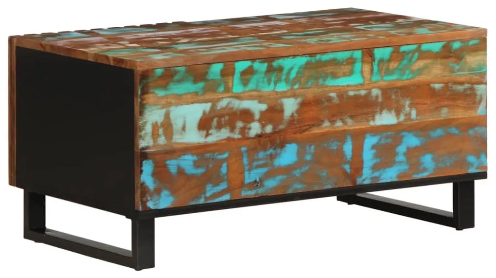 Mesa de centro 80x51x40 cm madeira de acácia maciça