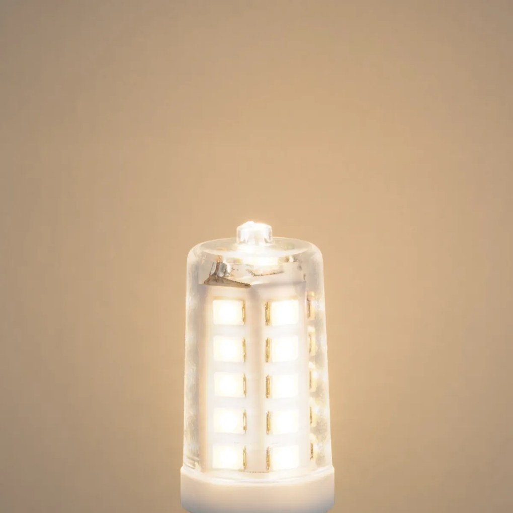 Conjunto de 5 Lâmpadas LED G9 reguláveis em 3 passos 3W 250 lm 2700K