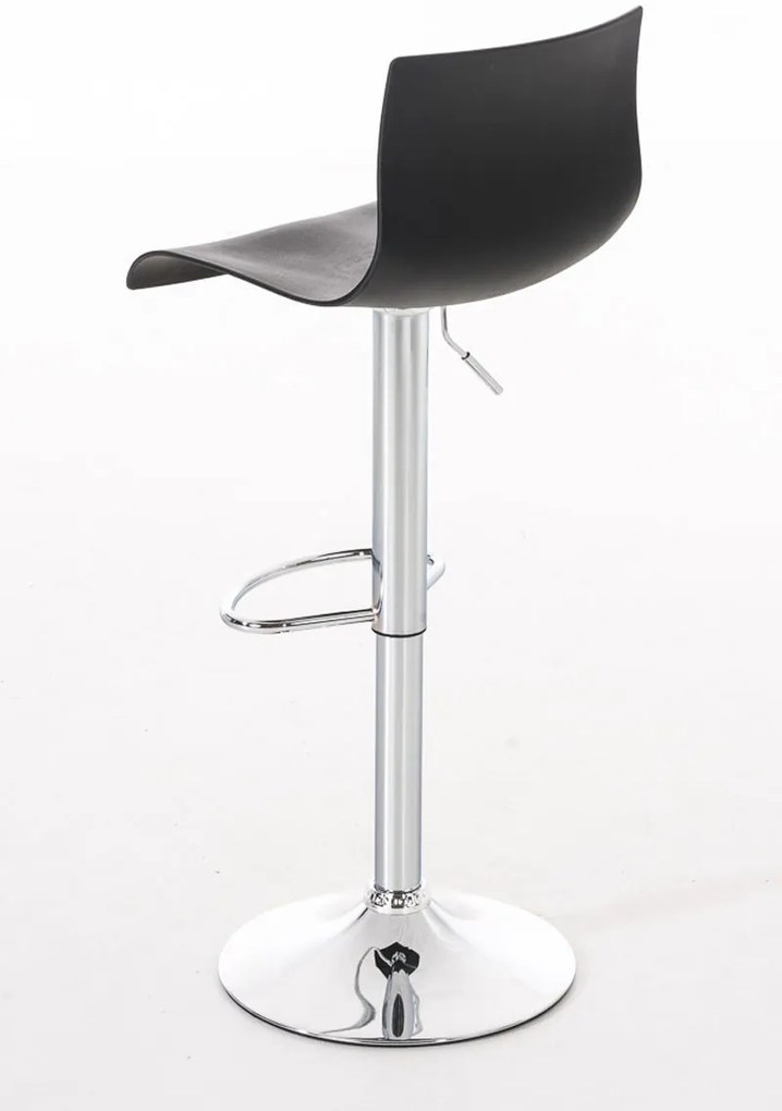 Banco de bar Hoover 39 x 84-104 x 36 cm Preto
