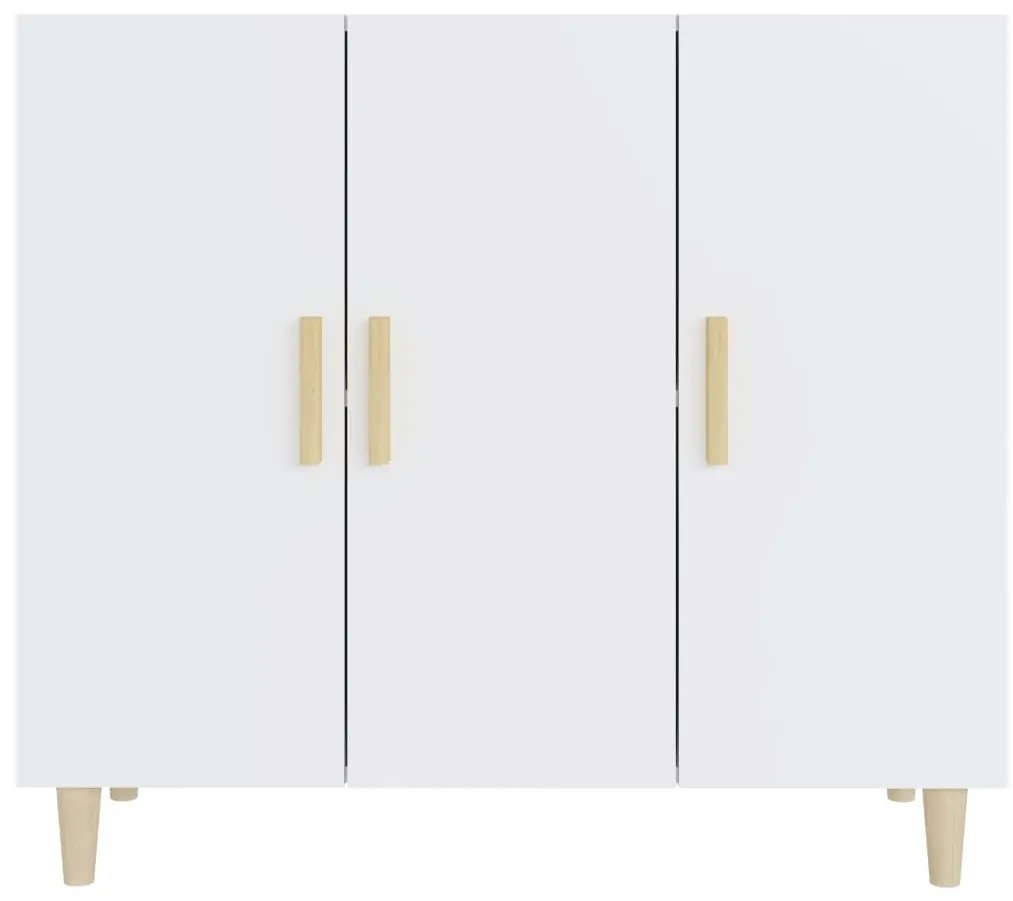 Aparador 90x34x80 cm derivados de madeira branco