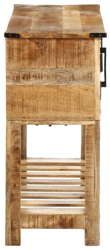 Mesa consola 100x35x75 cm madeira de mangueira maciça