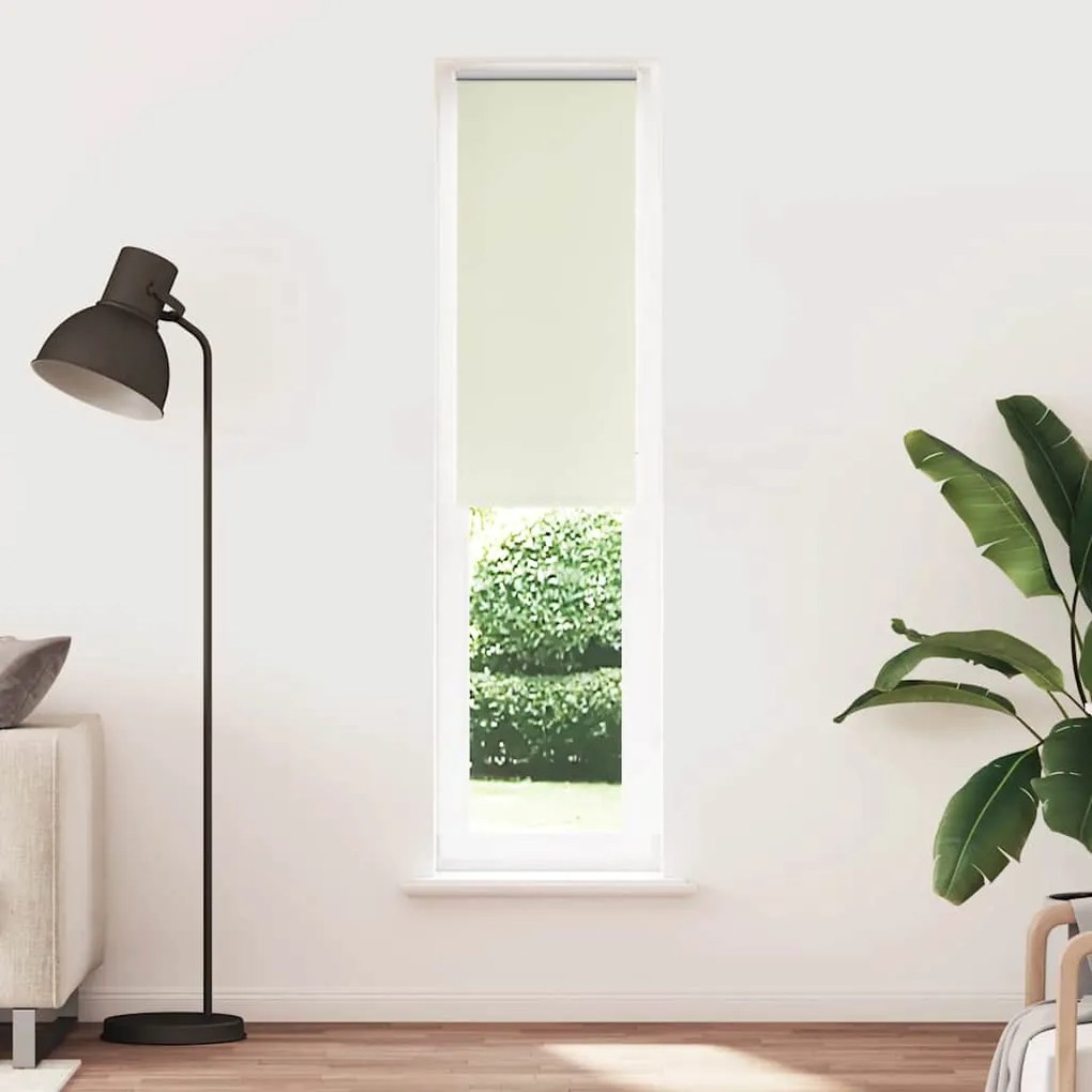 Persiana de enrolar 40x210 cm largura tecido 35,7 cm poliéster