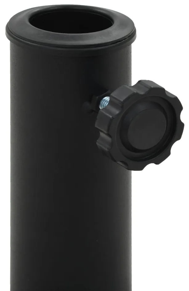 Base de guarda-sol redonda poliresina 19 kg preto