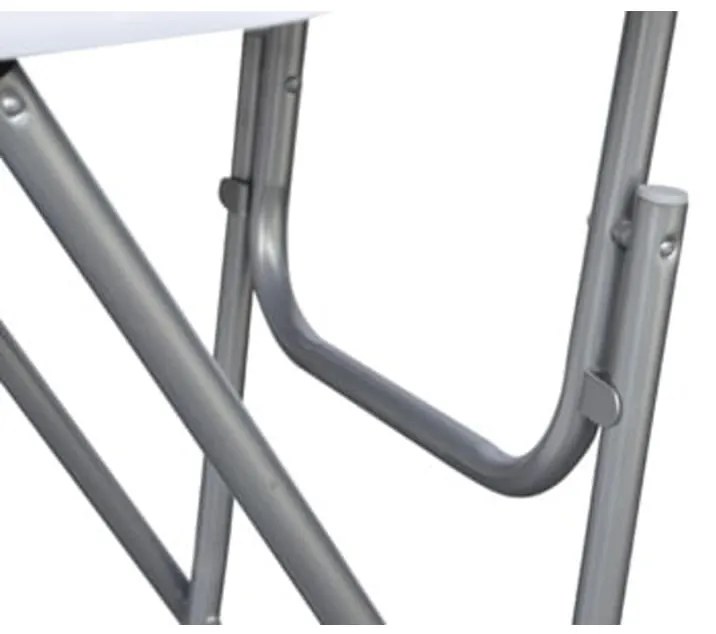 Mesas de bar 4 pcs com tampo MDF branco