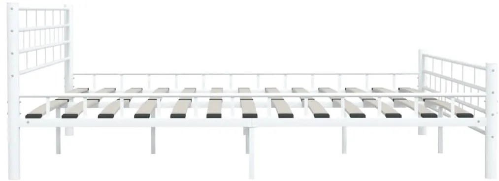 Estrutura de cama 180x200 cm metal branco