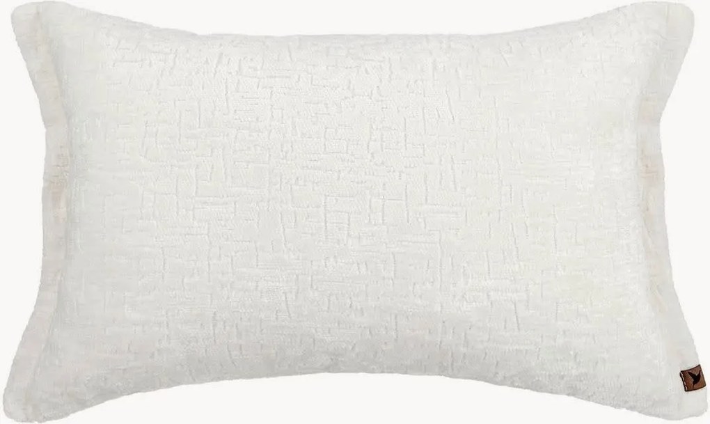 Almofada em chenille artesanal Orchid