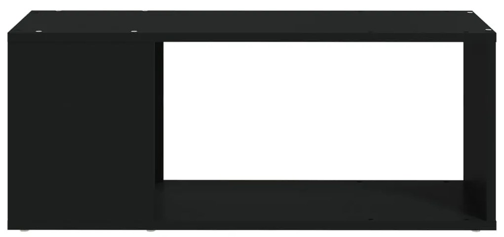 Móvel de TV 80x24x32 cm derivados de madeira preto